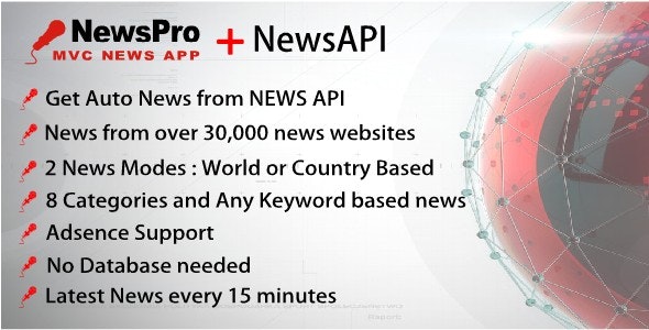 NEWSPRO with NewsAPI
